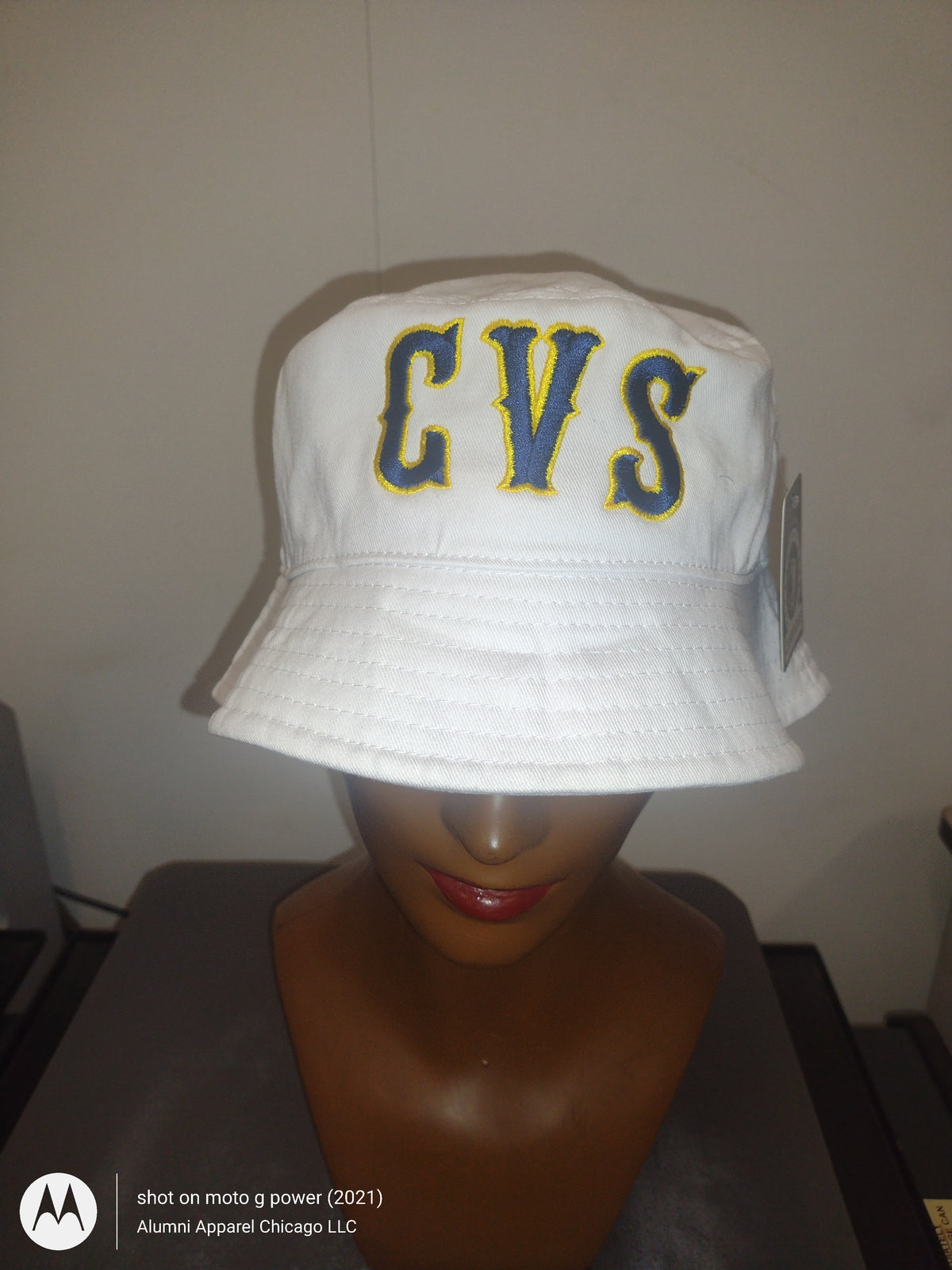 CVS White Bucket Hat