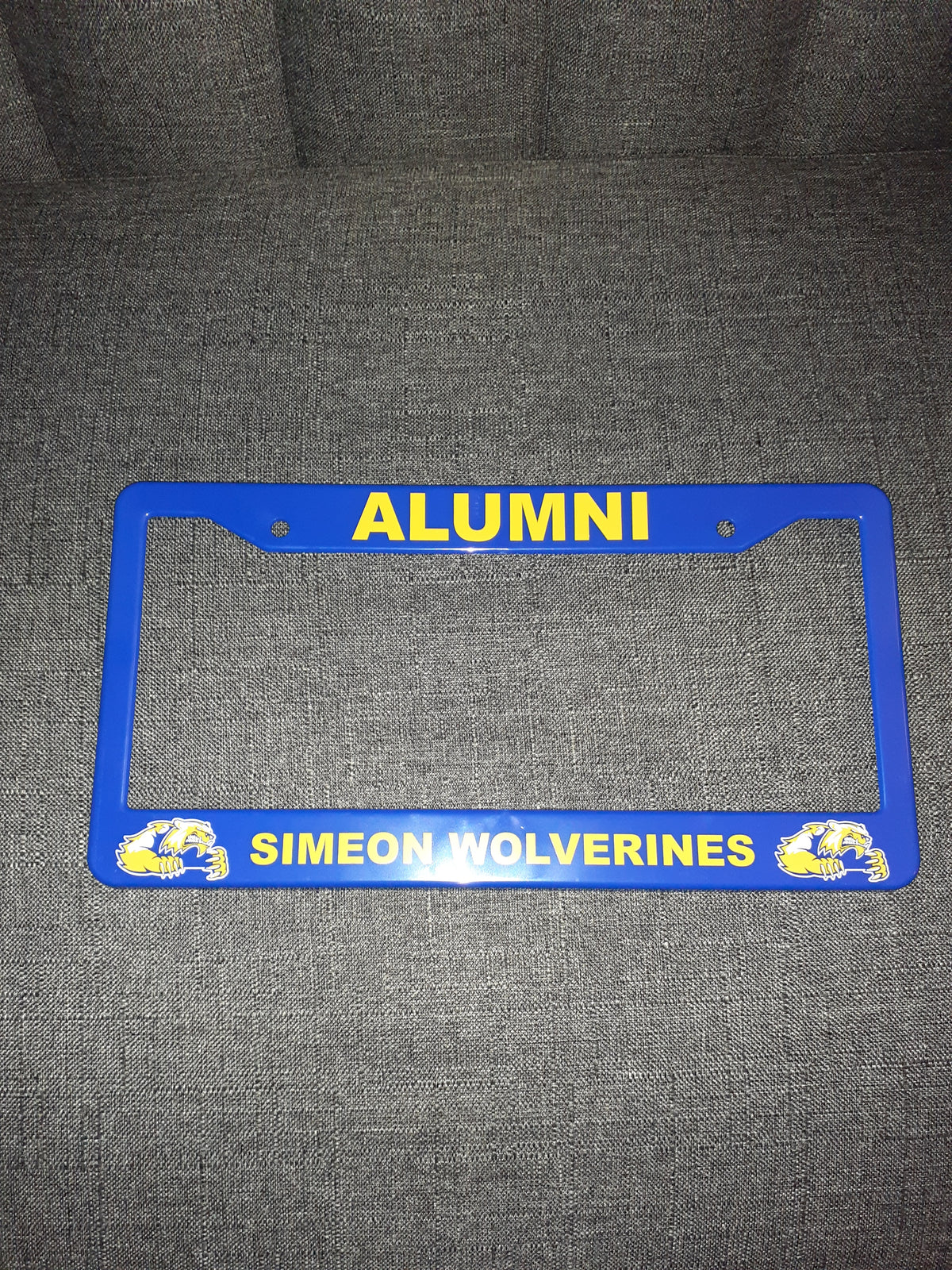 Simeon Wolverines License Frame