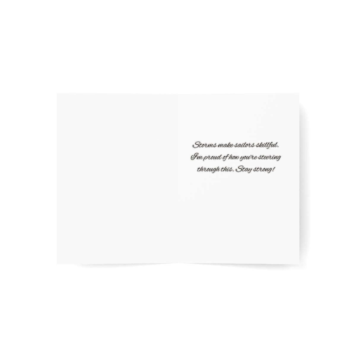 Storms May Come Greeting Cards (1, 10, 30, and 50pcs)