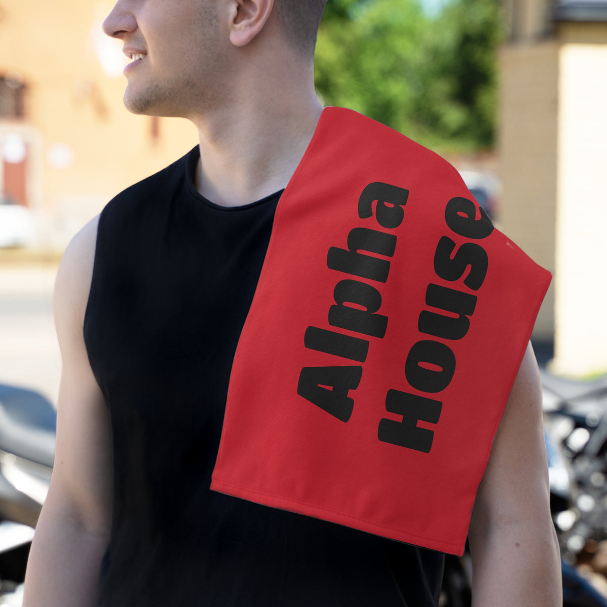 Alpha House Rally Towel, 11x18