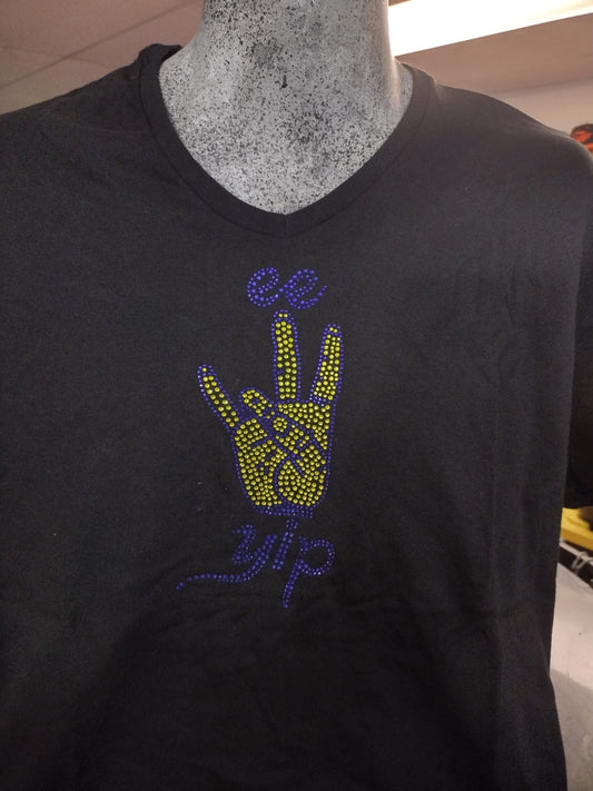 EeYip Rhinestone Tee