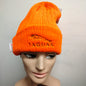 Orange Thinsulate Skull Hat