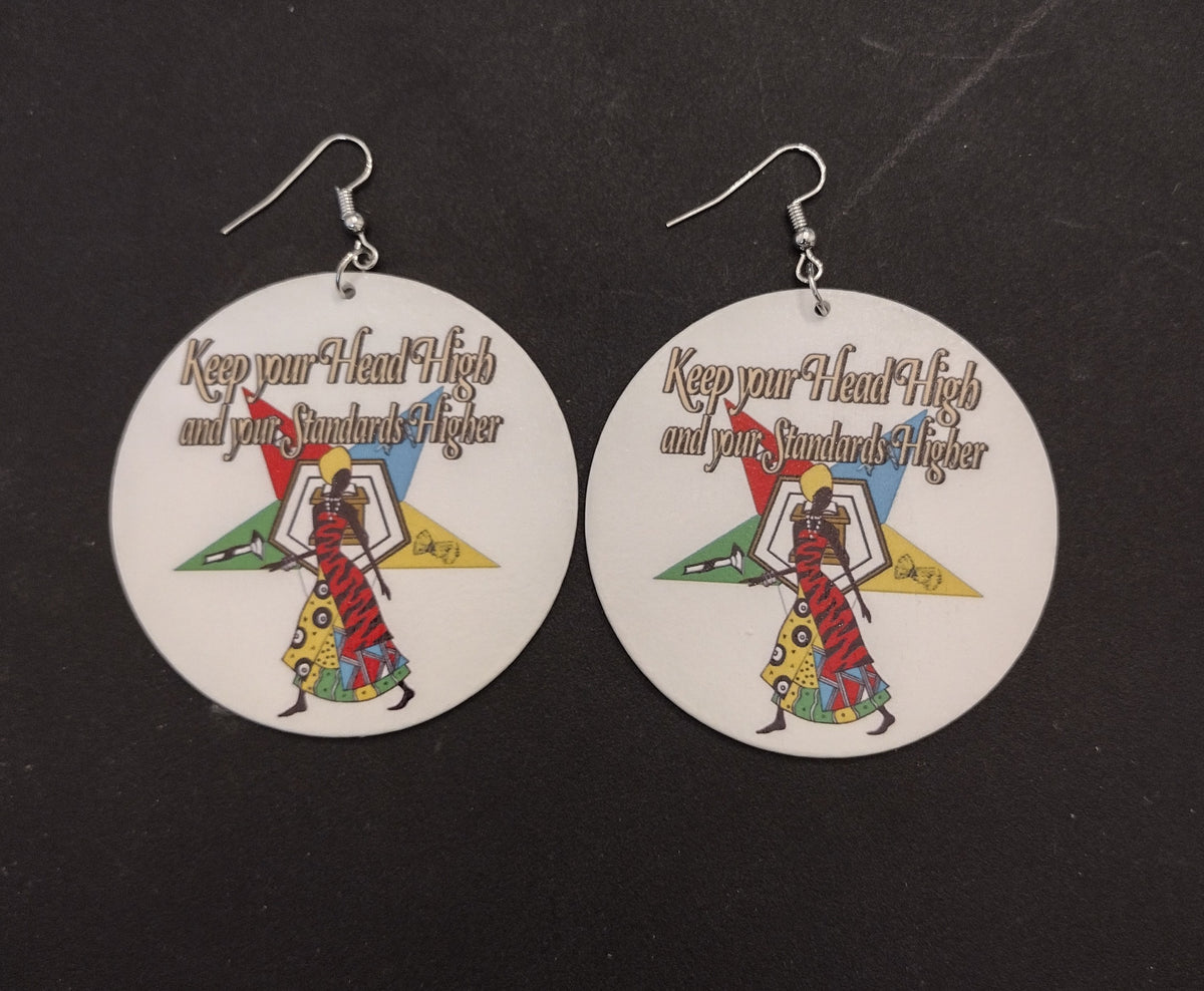 OES Wooden Earrings Part 2