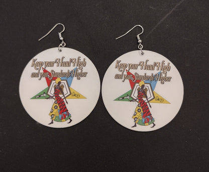 OES Wooden Earrings Part 2