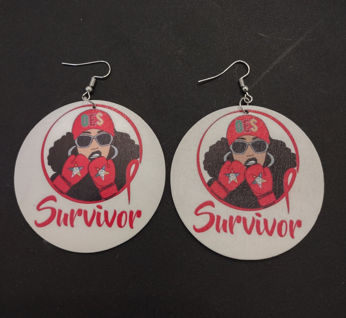 OES Wooden Earrings Part 2