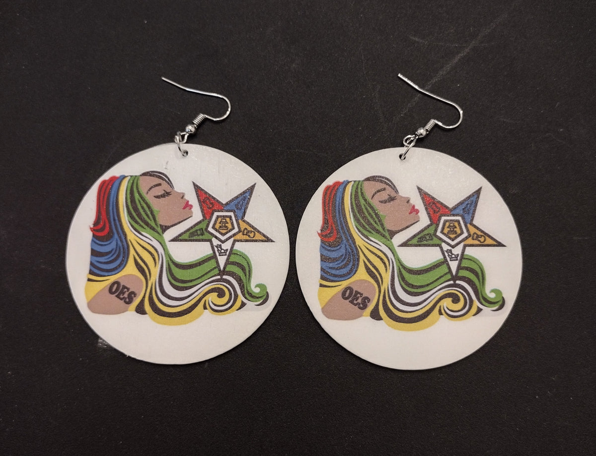 OES Wooden Earrings Part 2