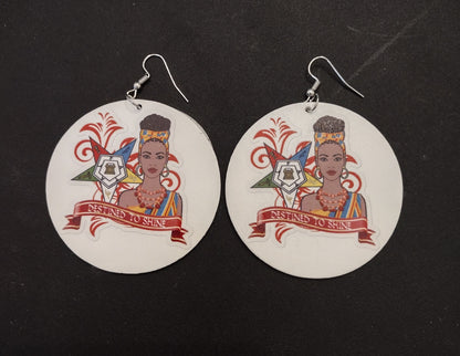 OES Wooden Earrings Part 2