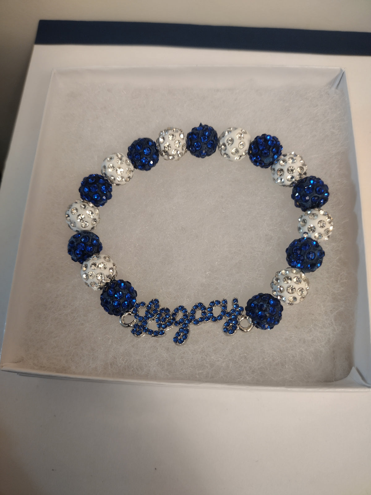 Blue and White Legacy Bracelet